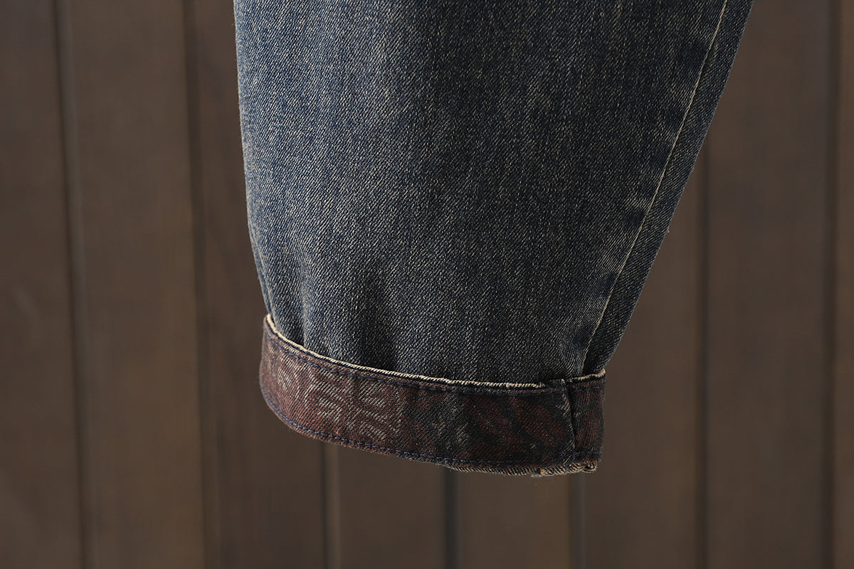 Women Jeans Denim Loose Elastic Waist Pant