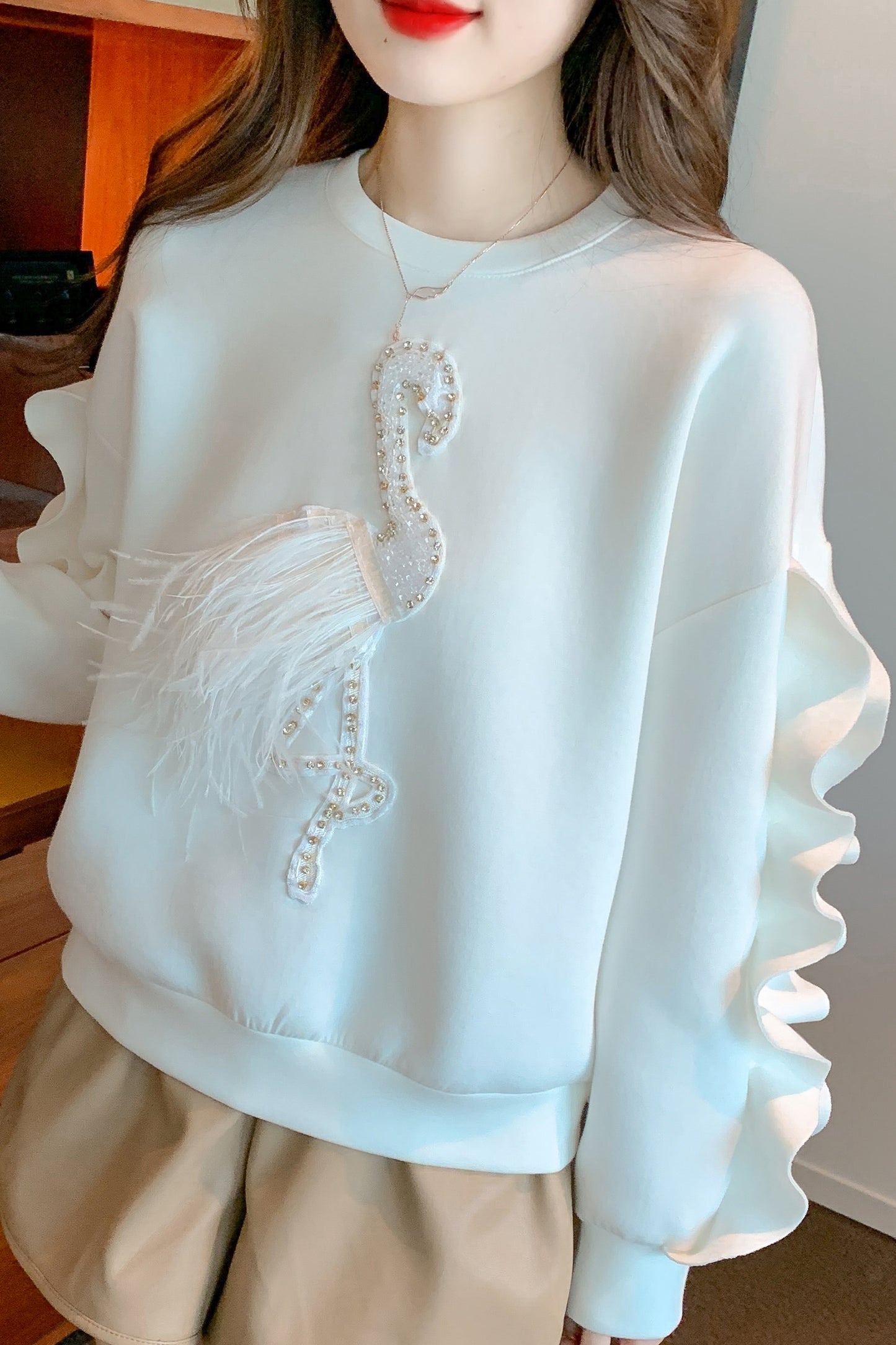 Women's Oversized Sweatshirts Hoodies Pullover Top