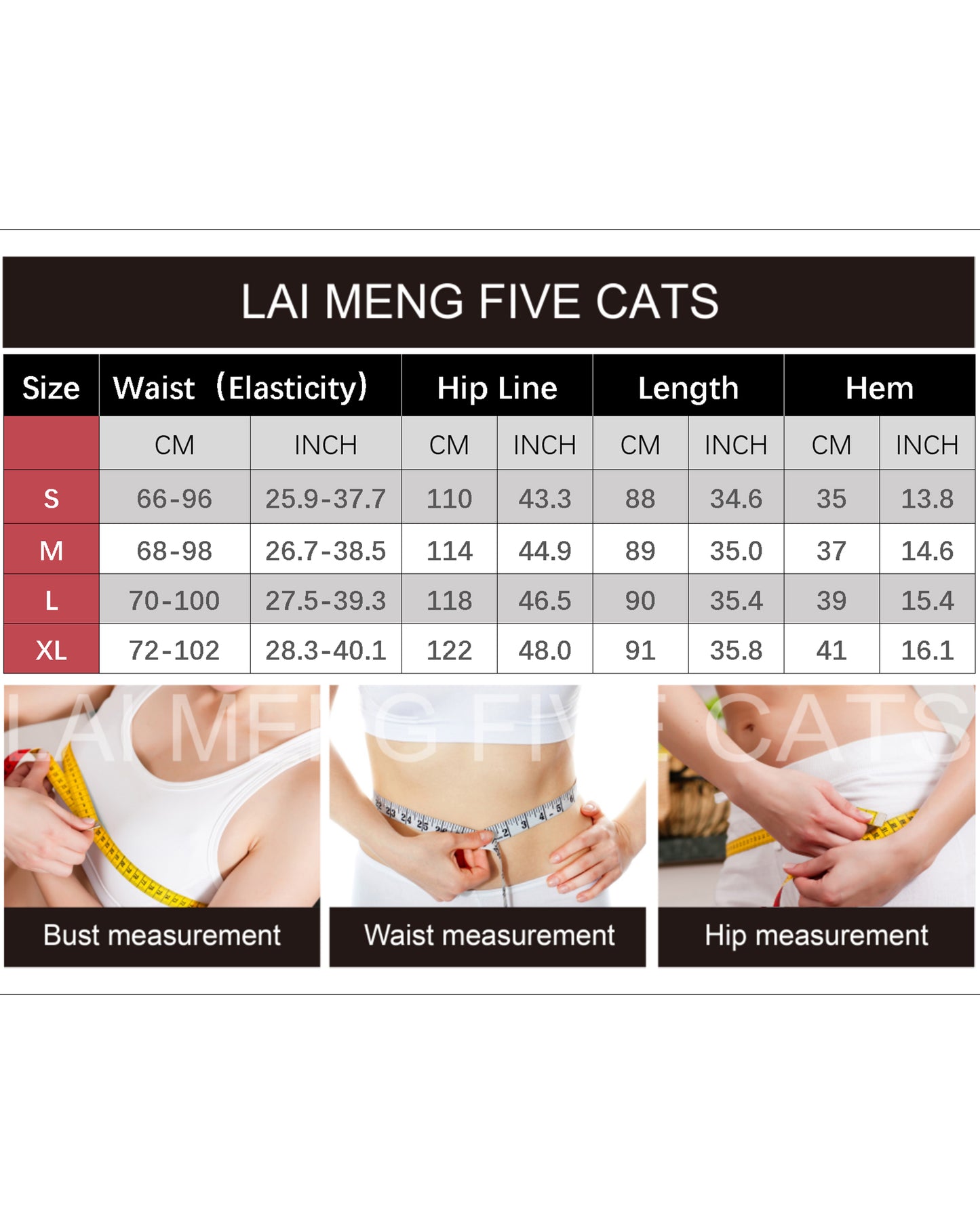 LAI MENG FIVE CATS Embroidered Balloon Denim Pants – Elastic Waist Comfort