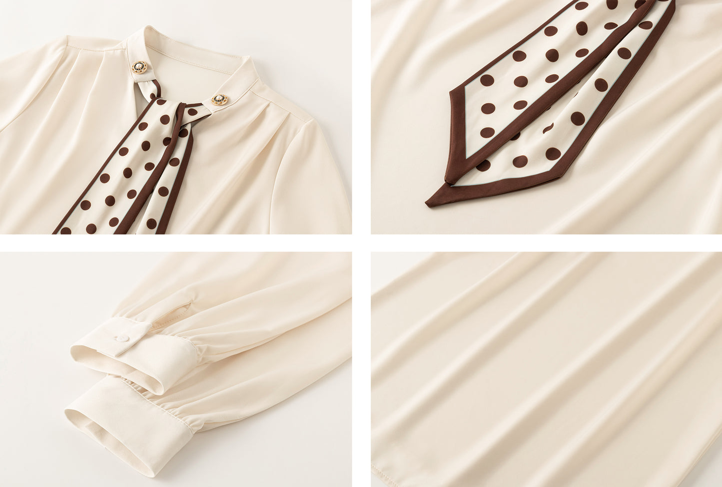 Satins Blouse – Lightweight Luxe Work-to-Evening Shirt - LAI MENG FIVE CATS