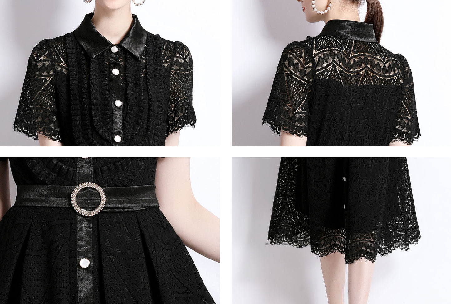 Women's Vintage Casual Elegant Midi Dress