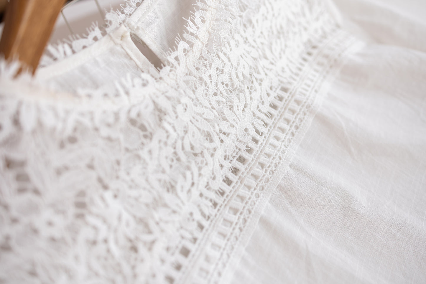 Women's Hollow Lace Short Sleeve Blouse Tops