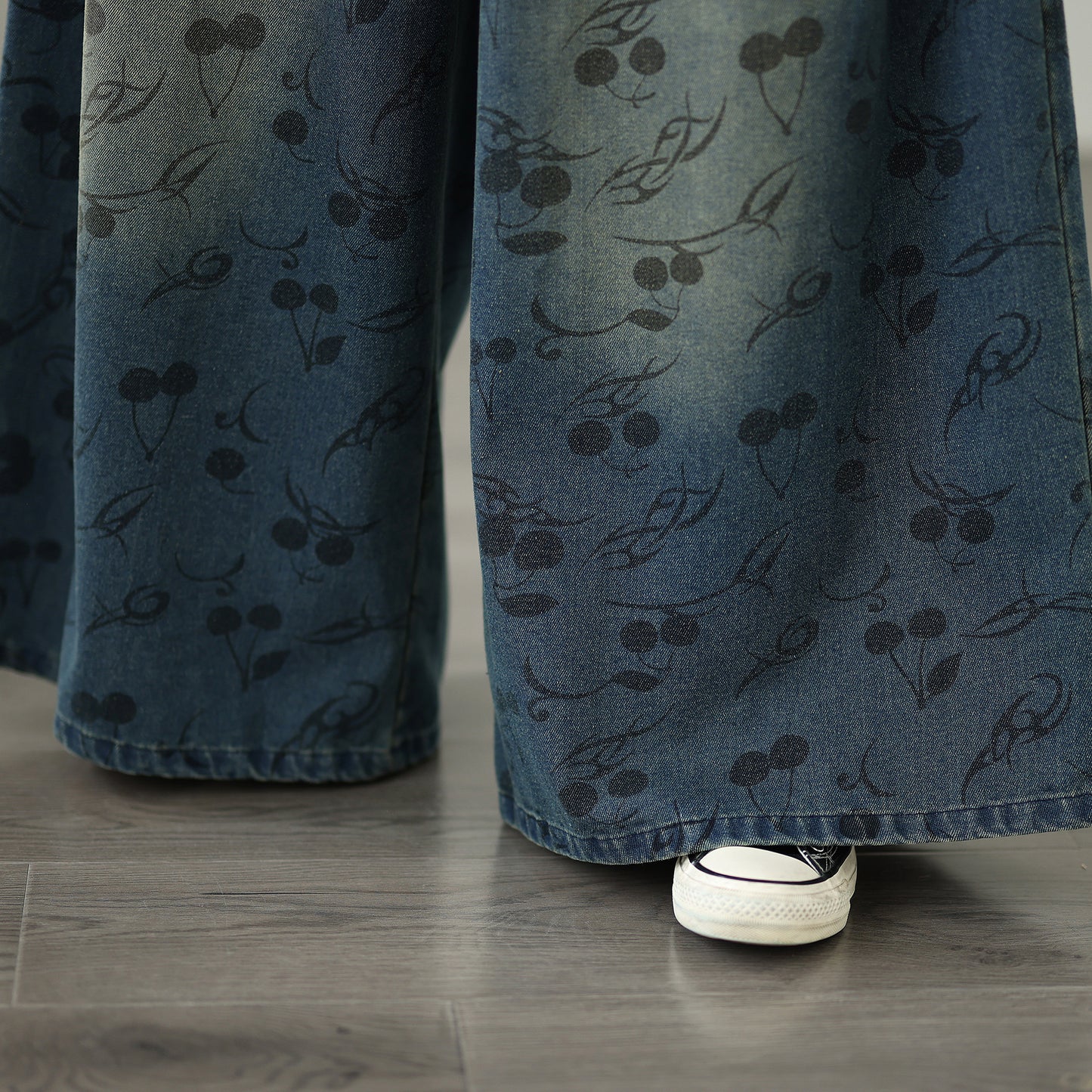 Women's Loose Jeans Baggy Wide Leg Denim Pants
