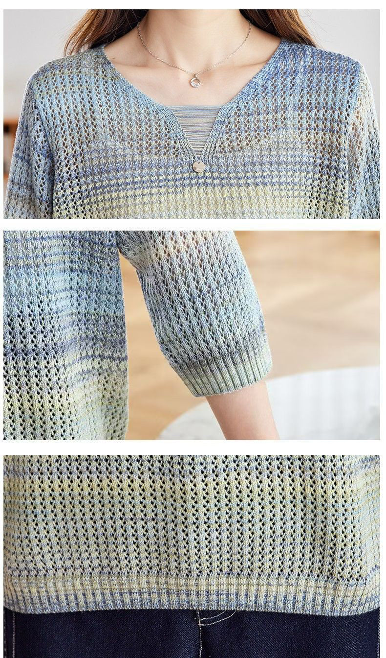 Open-Knit Summer Sweater – Lightweight Coastal Layer