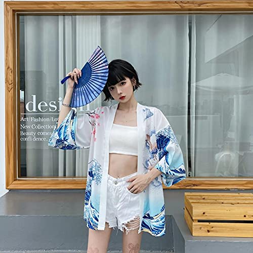 Japanese Kimono Cardigan - LAI MENG FIVE CATS