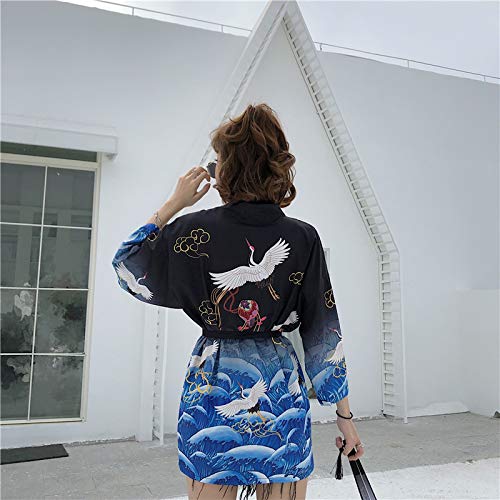 Japanese Kimono Cardigan - LAI MENG FIVE CATS