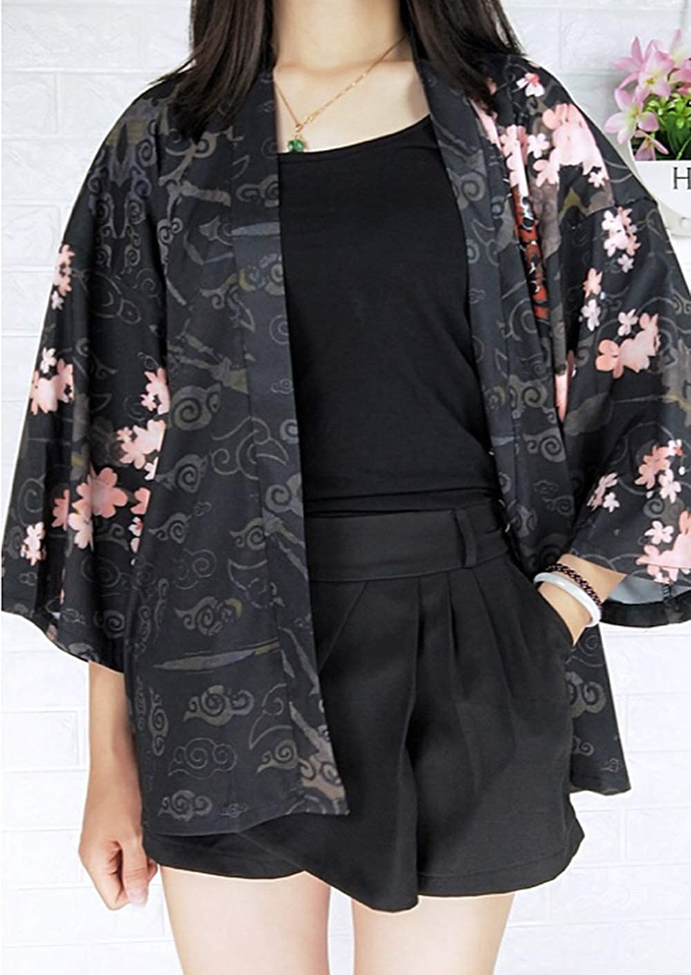 Traditional Chinese Dragon Pattern kimono Cardigan - LAI MENG FIVE CATS