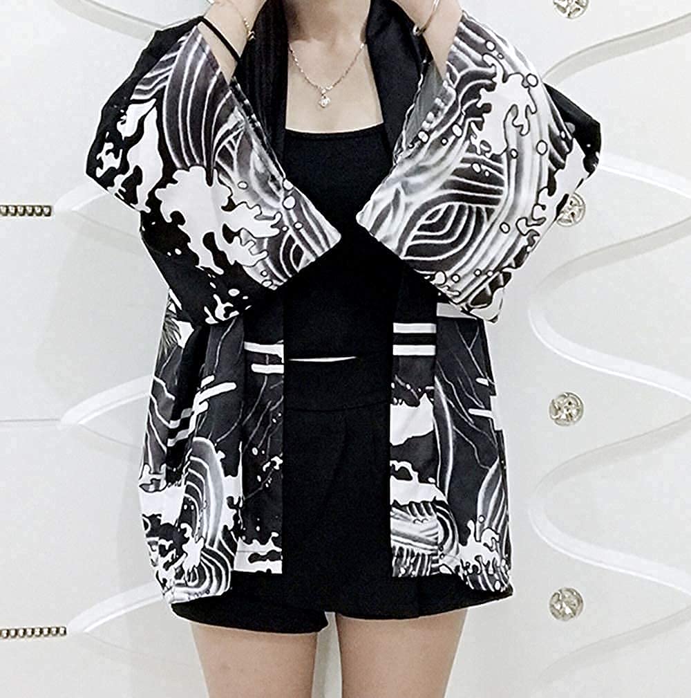 Japanese Dragon Kimono Cardigan - LAI MENG FIVE CATS