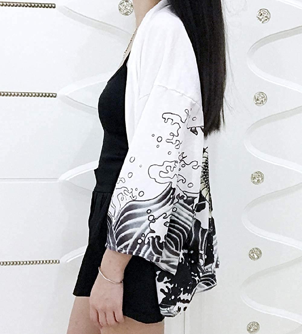 Japanese Dragon Kimono Cardigan - LAI MENG FIVE CATS