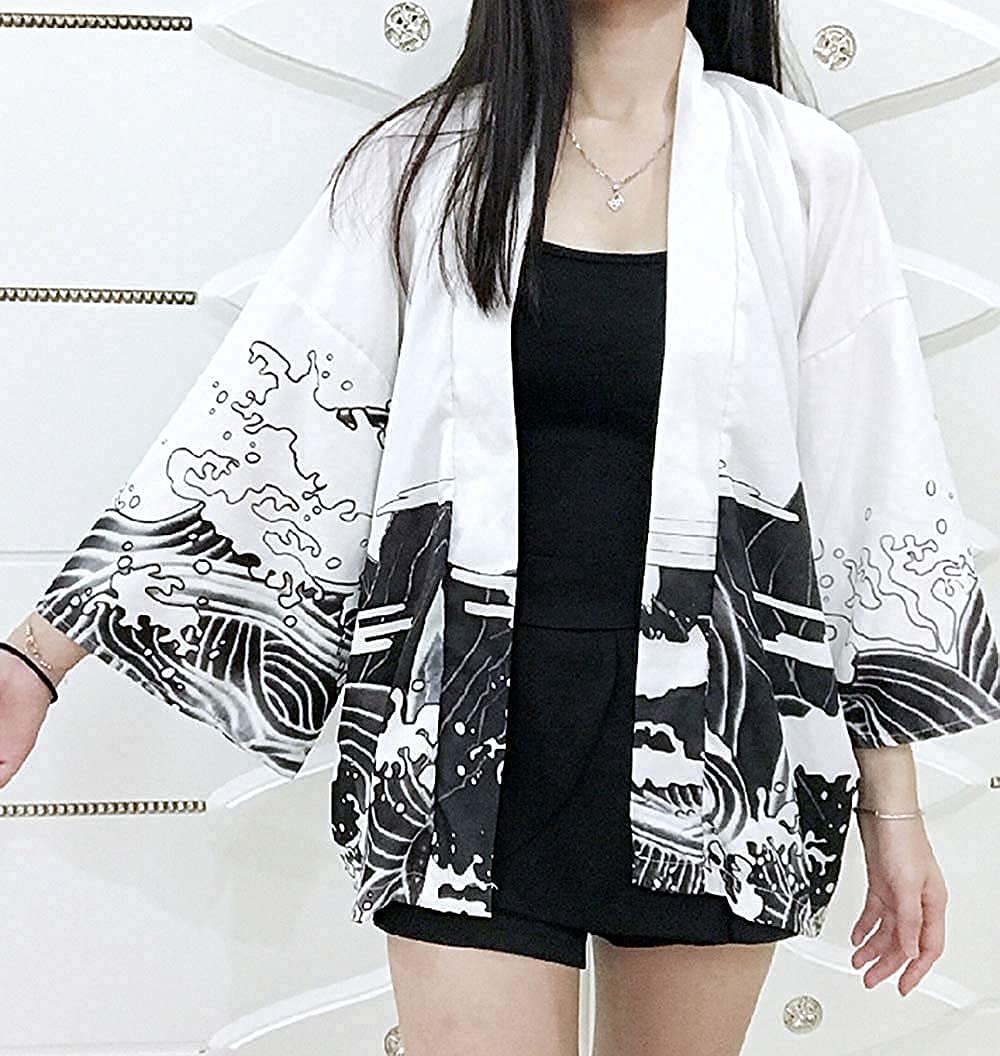 Japanese Dragon Kimono Cardigan - LAI MENG FIVE CATS