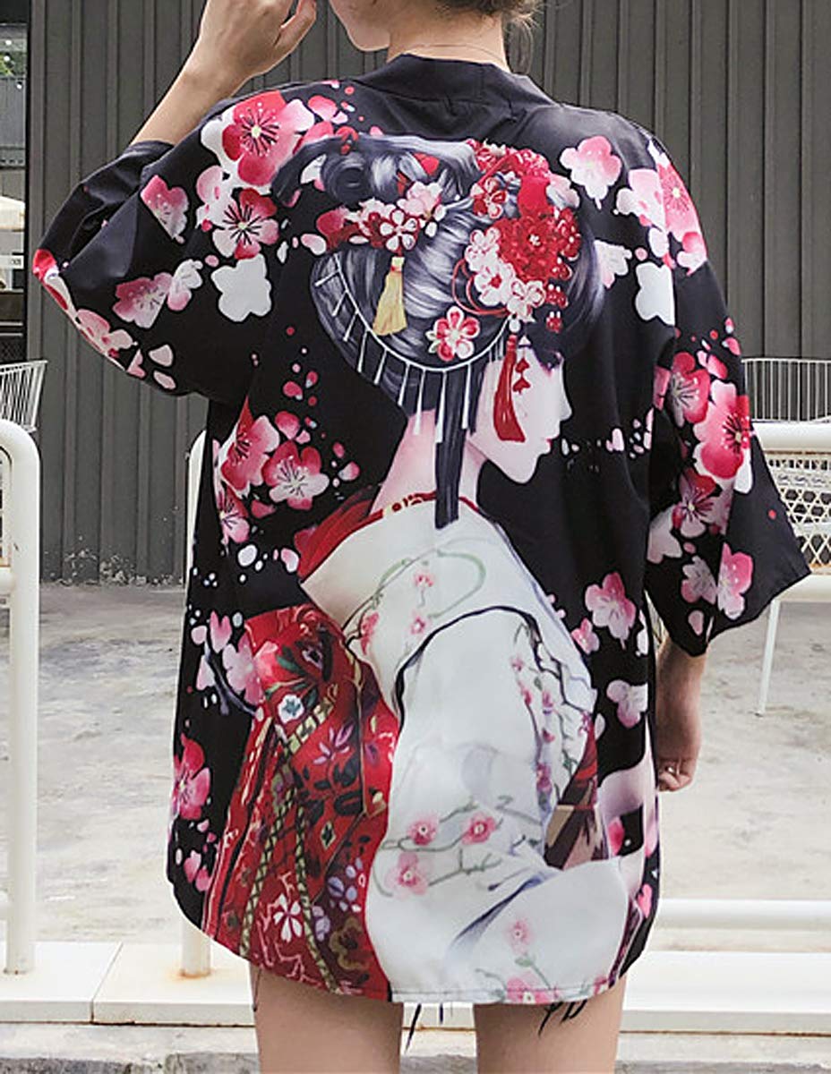 Japanese Kimono Cardigan - LAI MENG FIVE CATS