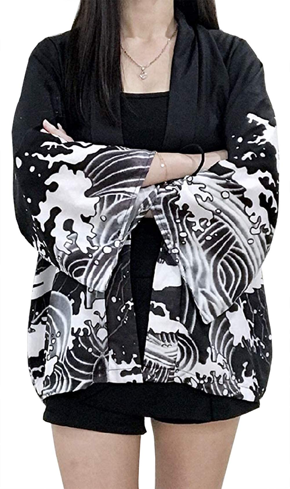 Japanese Dragon Kimono Cardigan - LAI MENG FIVE CATS