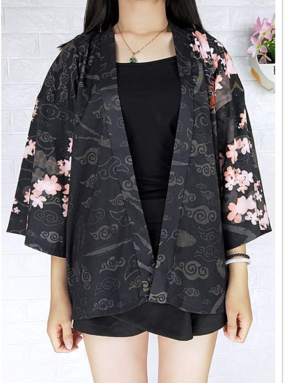 Traditional Chinese Dragon Pattern kimono Cardigan - LAI MENG FIVE CATS