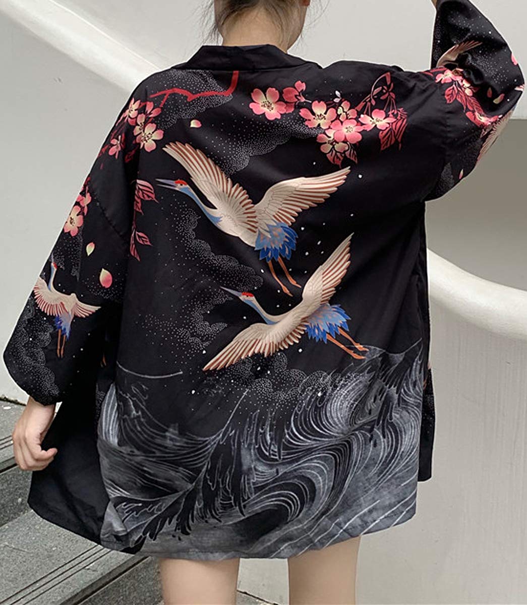 Japanese Kimono Cardigan - LAI MENG FIVE CATS