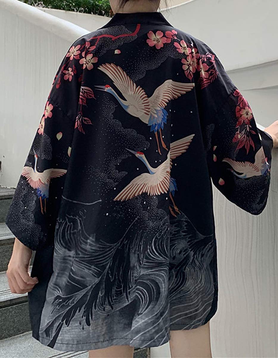 Japanese Kimono Cardigan - LAI MENG FIVE CATS