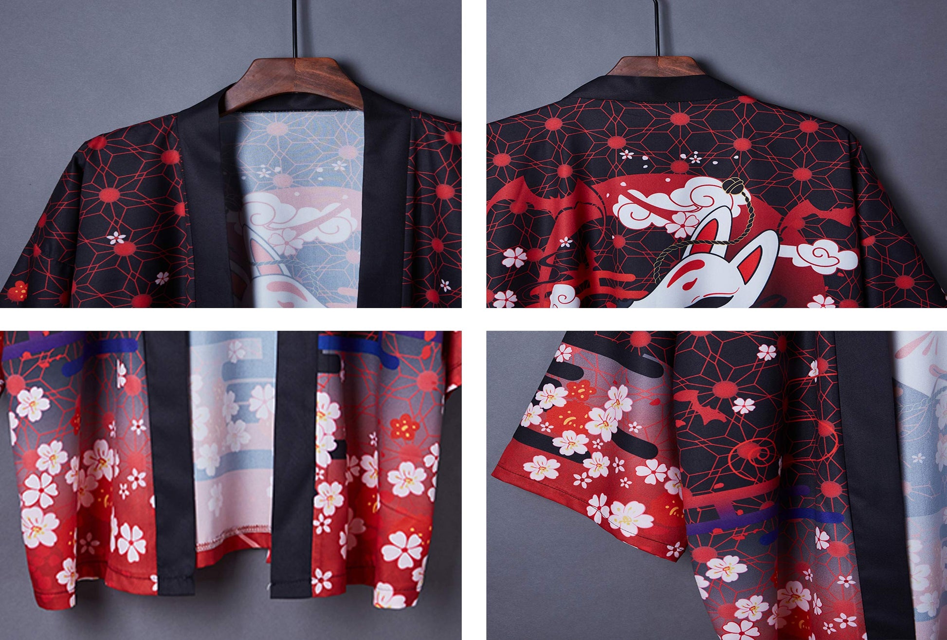 Japanese Kimono Cardigan - LAI MENG FIVE CATS