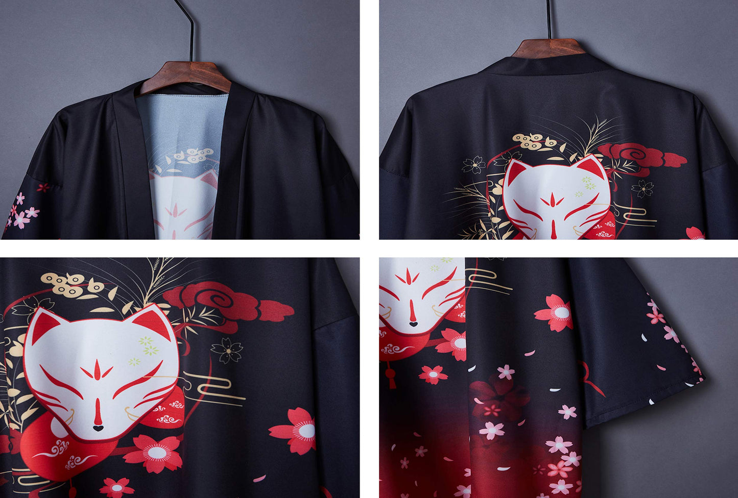 Japanese Kimono Cardigan - LAI MENG FIVE CATS