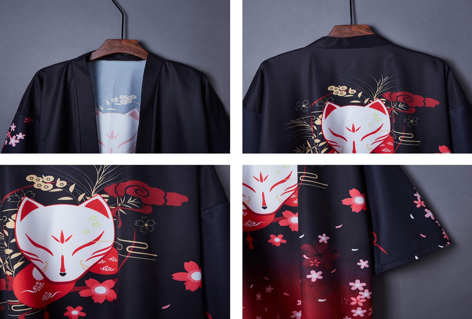 Japanese Kimono Cardigan - LAI MENG FIVE CATS