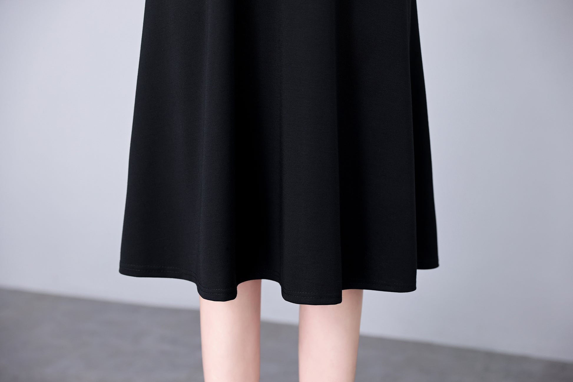Women's Short Sleeve Pocket Work Office Suit Dress - LAI MENG FIVE CATS