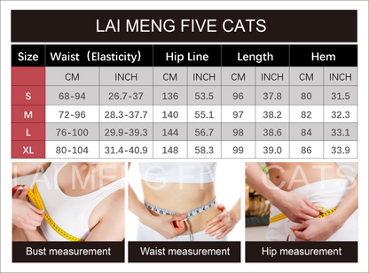 Women's Jeans Elastic Waist Baggy Wide Leg Denim Pants