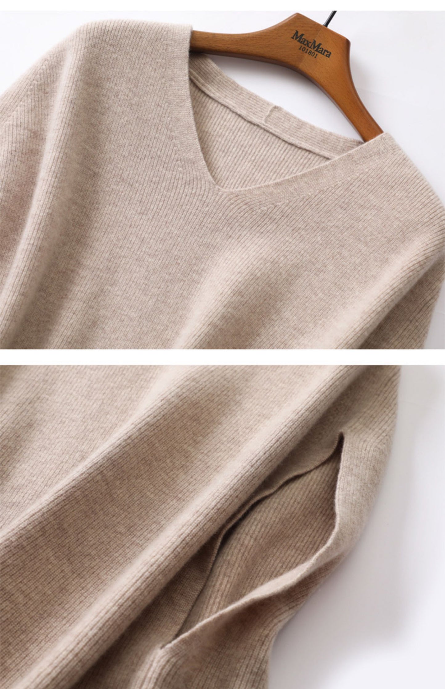 Women's Sweater Vest Sleeveless V Neck Oversized Knit Top