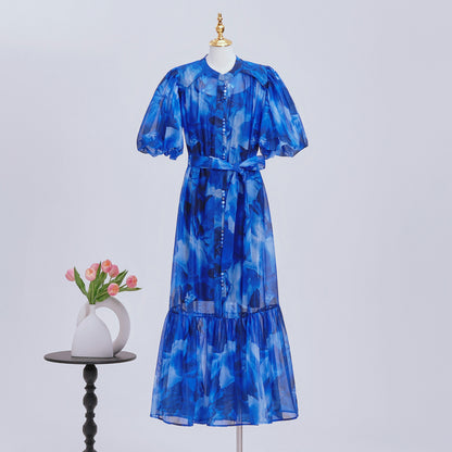 Effortless Elegance Floral Summer Maxi Dress - LAI MENG FIVE CATS