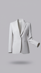 Porcelain Mist Tailored Blazer