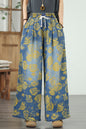 Women's Jeans Elastic Waist Wide Leg Denim Pant
