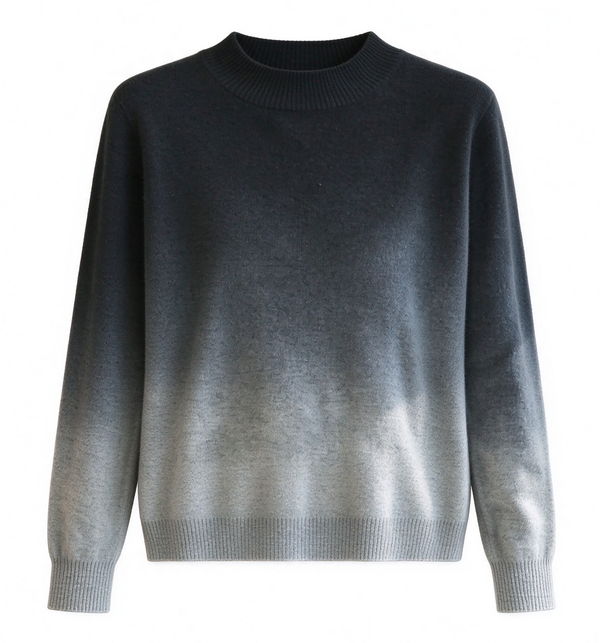 28728 Gradient Crewneck Knit Sweater - LAI MENG FIVE CATS