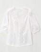 Romantic Lace V-Neck Blouse | Weekend Escape Collection
