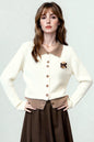 Women's Sweater Cardigan Knit Long Sleeve Button Outfits