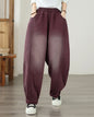 Boyfriend Pants Loose Baggy Denim Barrel Jeans Drawstring Pants