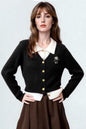 Women's Sweater Cardigan Knit Long Sleeve Button Outfits