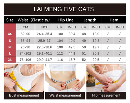 Women's Skorts Skirts Denim Mini Skirt Pull On Jean Shorts - LAI MENG FIVE CATS