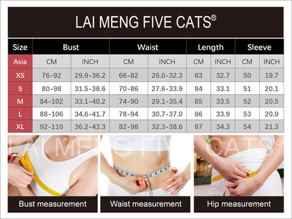 LAI MENG FIVE CATS Elegant Stretch Pleated Patchwork Midi Dress
