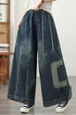 Women's Loose Jeans Baggy Wide Leg Denim Pants