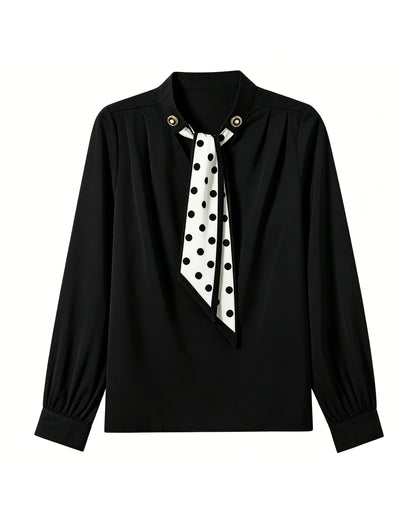 Satins Blouse – Lightweight Luxe Work-to-Evening Shirt