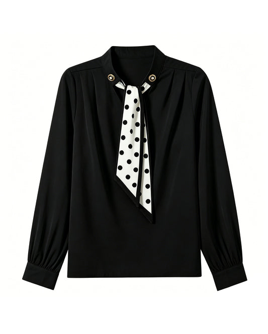 Satins Blouse – Lightweight Luxe Work-to-Evening Shirt