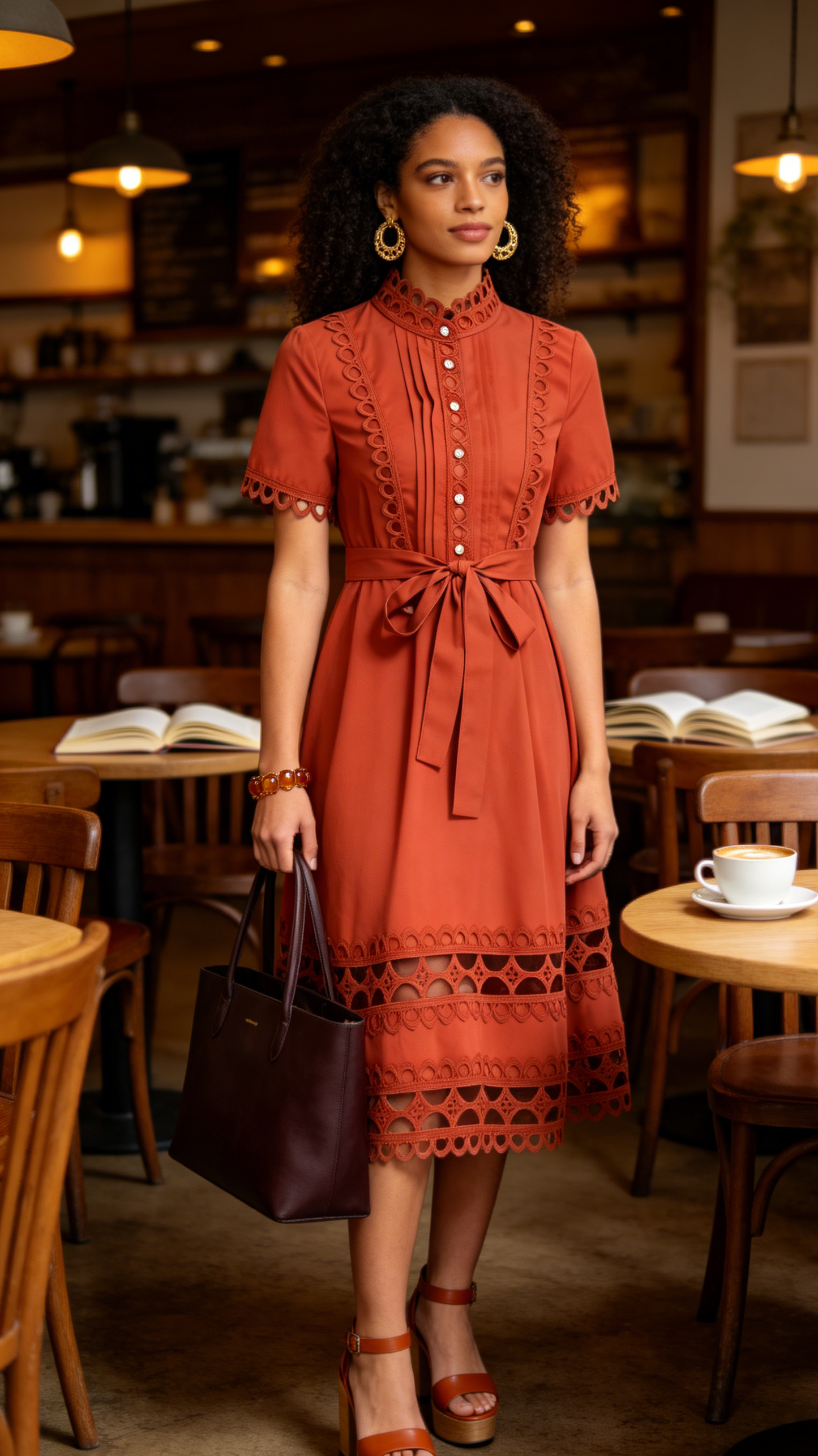 Lace Dress Outfit for Elegant Summer Days - LAI MENG FIVE CATS
