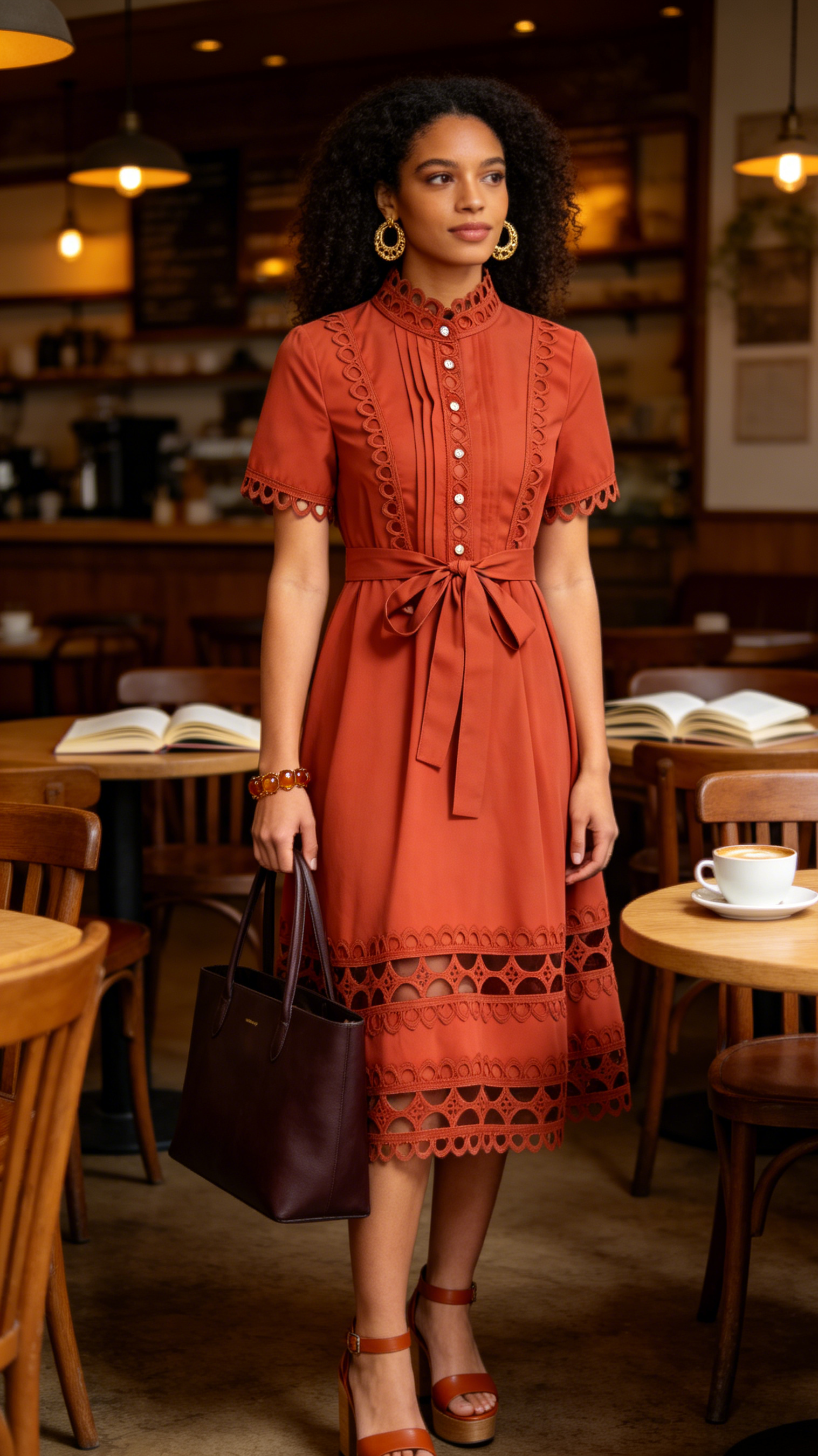 Lace Dress Outfit for Elegant Summer Days - LAI MENG FIVE CATS
