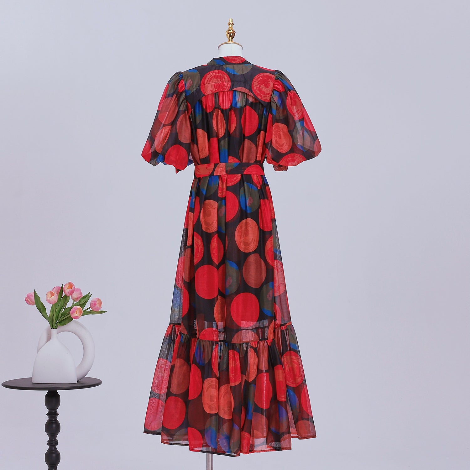 Effortless Elegance Floral Summer Maxi Dress - LAI MENG FIVE CATS