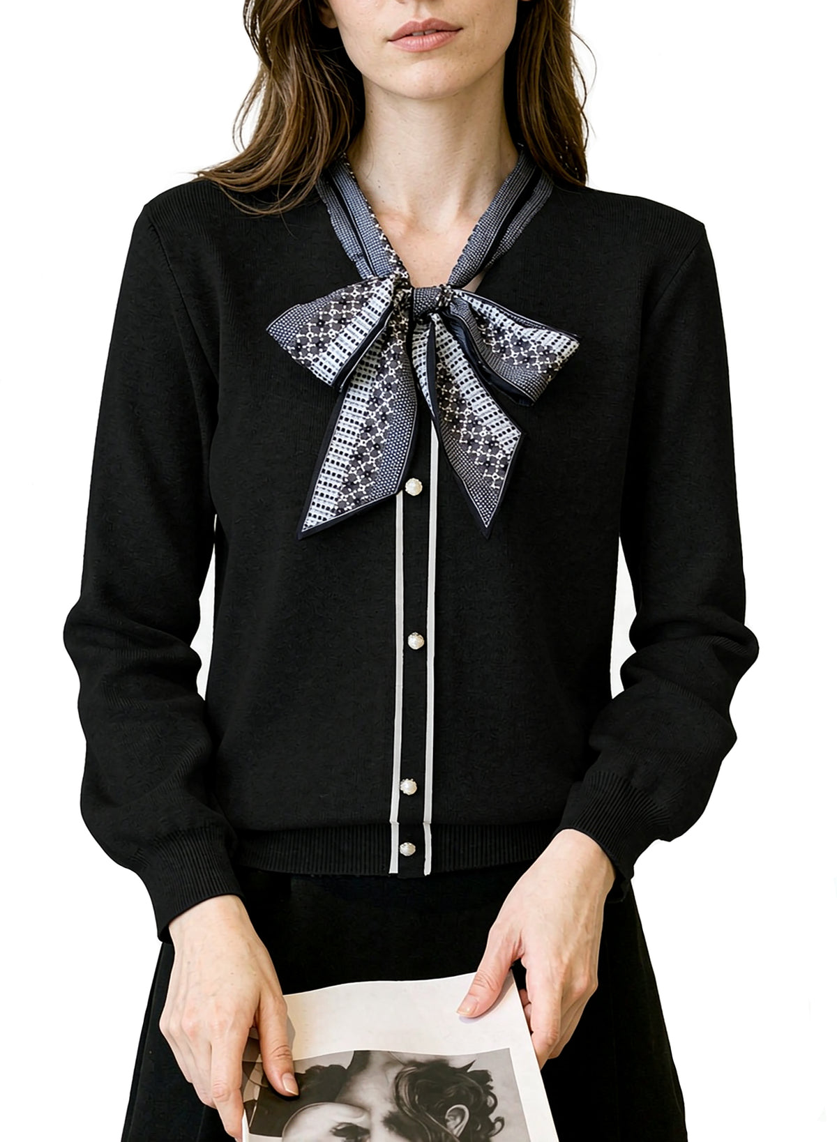 Early Fall Outfit for Women | Soft Lightweight Knit - LAI MENG FIVE CATS