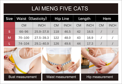 Women's Baggy Pull On Jeans Ripped Denim Shorts - LAI MENG FIVE CATS