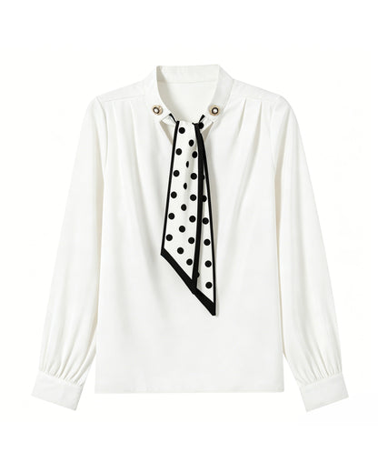 Satins Blouse – Lightweight Luxe Work-to-Evening Shirt