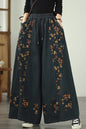 Women's Denim Wide Leg Baggy Jeans Drawstring Pants