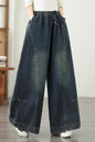 Women's Loose Jeans Baggy Wide Leg Denim Pants