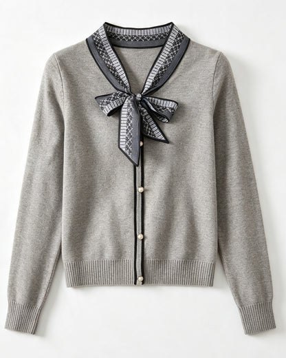 Early Fall Outfit for Women | Soft Lightweight Knit - LAI MENG FIVE CATS