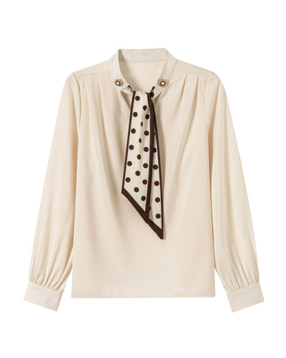 Satins Blouse – Lightweight Luxe Work-to-Evening Shirt