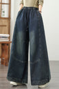 Women's Loose Jeans Baggy Wide Leg Denim Pants