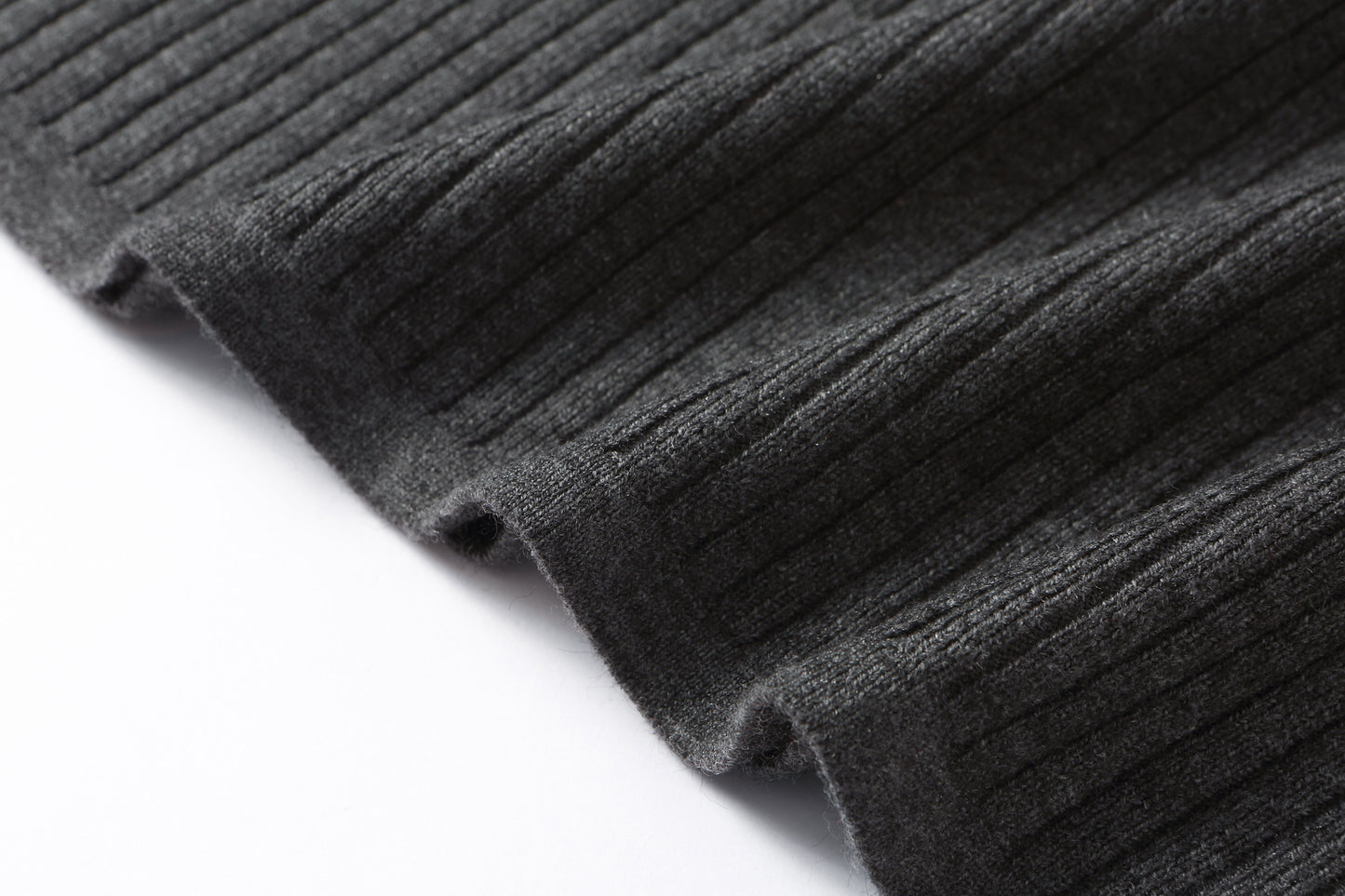 Women's Mock Neck Wool Sweater Drawstring Waist Dress